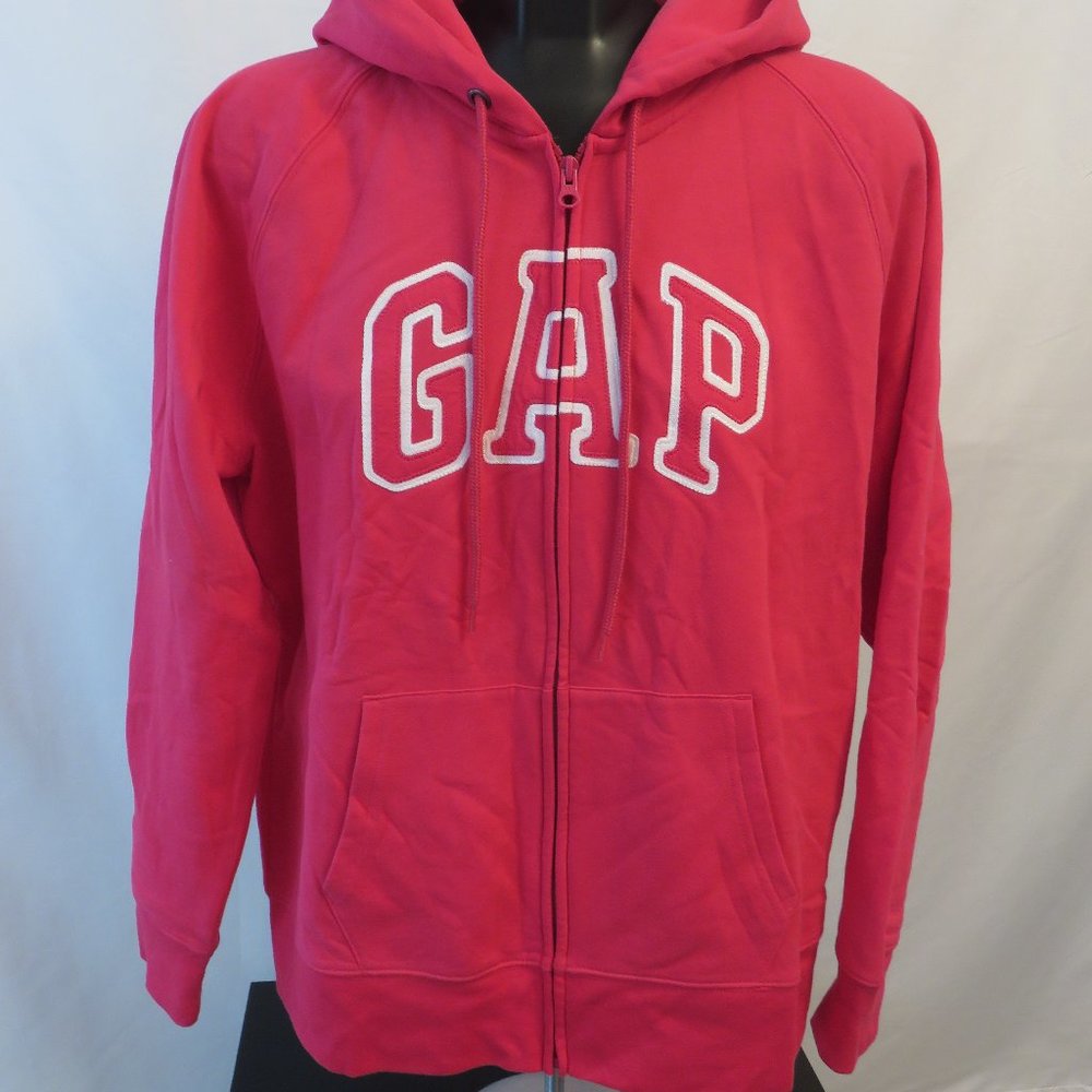 GAP:  GAP Logo Pink Zip-Up Hoodie with Pockets
